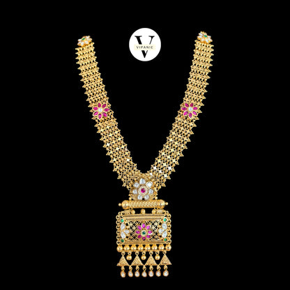Antique Vintage Necklace with Earrings-V1049